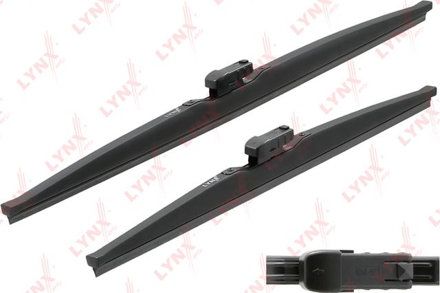 Щетка стеклоочистителя зимняя, комплект 600/480мм (Lynxauto). Артикул LW6048P