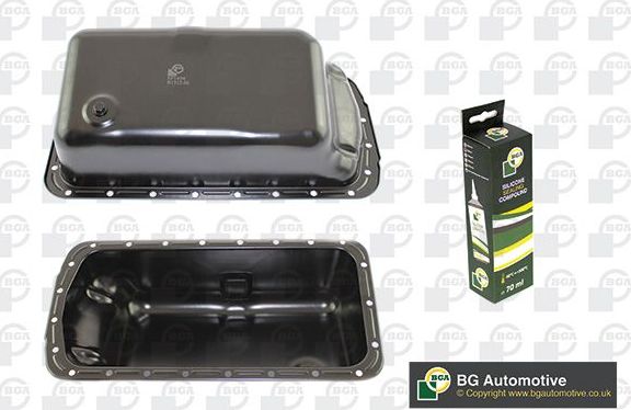 Масляный поддон картера двигателя BGA для Citroen Berlingo I 1999-2011. Артикул SP1404