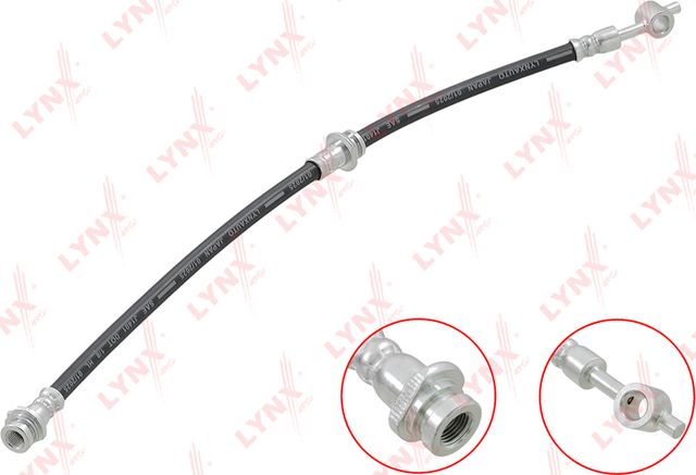Тормозной шланг LYNXauto передний правый для Nissan Almera N16 2000-2006. Артикул BL-4009