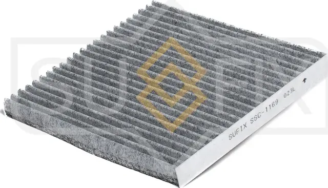 Фильтр салонный угольный (Sufix). Артикул SSC1169