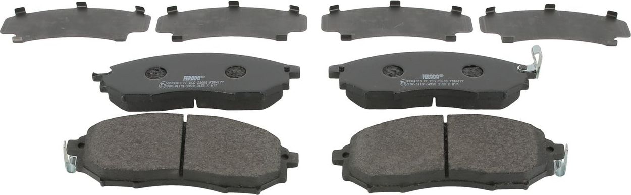 Тормозные колодки Ferodo Premier Eco Friction. Артикул FDB4177