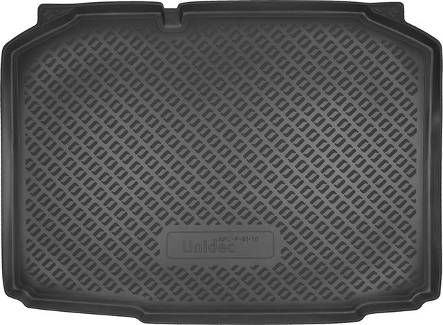 Коврик Норпласт для багажника Skoda Fabia II хэтчбек 2007-2014. Артикул NPL-P-81-10