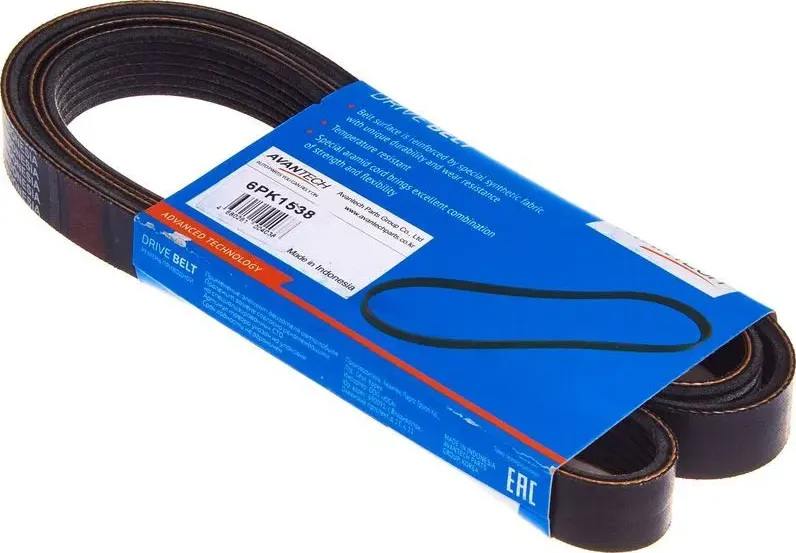 Ремень поликлиновый AVANTECH Avantech. Артикул 6PK1538