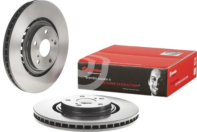 Тормозной диск Brembo UV Coated передний для Lexus NX I 2014-2026. Артикул 09.C499.11