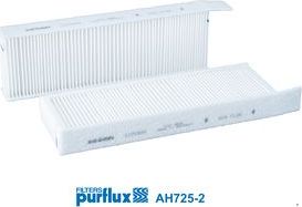 Салонный фильтр Purflux. Артикул AH725-2