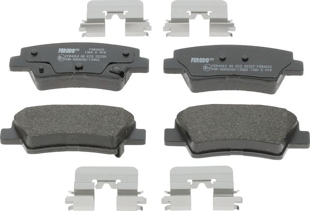 Тормозные колодки Ferodo Premier. Артикул FDB4833