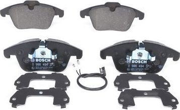 Тормозные колодки Bosch. Артикул 0 986 494 371