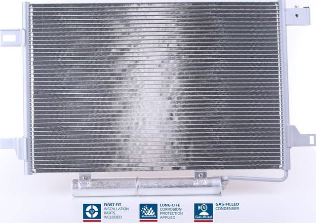 Радиатор кондиционера (конденсатор) Nissens (алюминий). Артикул 94910