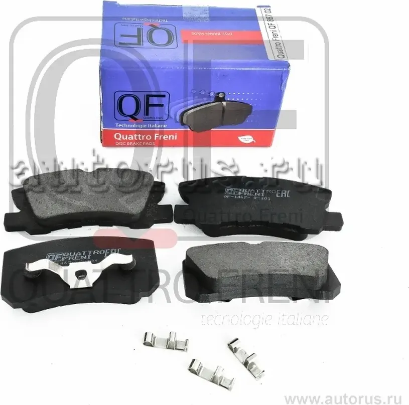 Колодки тормозные дисковые к-т (Quattro Freni). Артикул qf86702