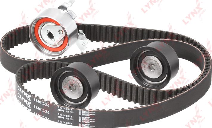 Ремень ГРМ с роликами (комплект) LYNXauto. Артикул PK-1014