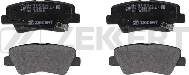 Тормозные колодки Zekkert. Артикул BS-1781