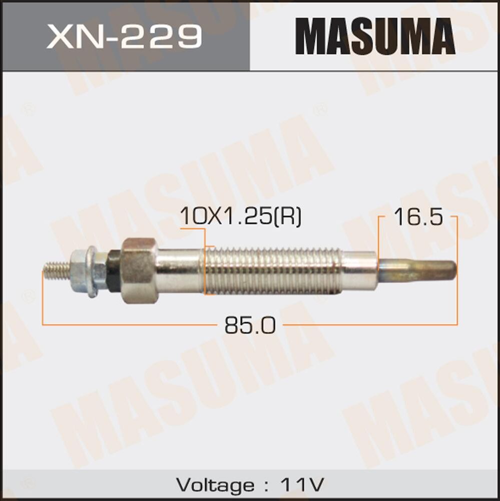 Свеча накаливания (накала) Masuma. Артикул XN-229