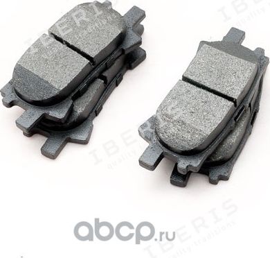 КОЛОДКИ ТОРМ.ЗАД., К-Т LEXUS RX II (U38) (Iberis). Артикул IB153060