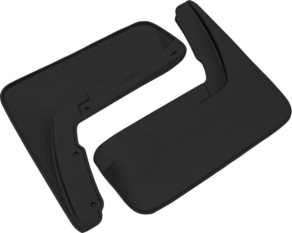 Брызговики Rezkon задняя пара для Renault Kaptur 2016-2026. Артикул 6029036190