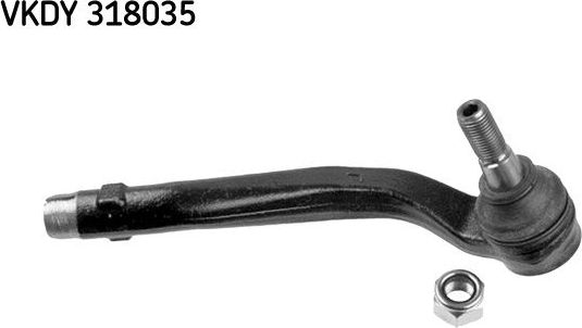 Наконечник рулевой тяги SKF. Артикул VKDY 318035