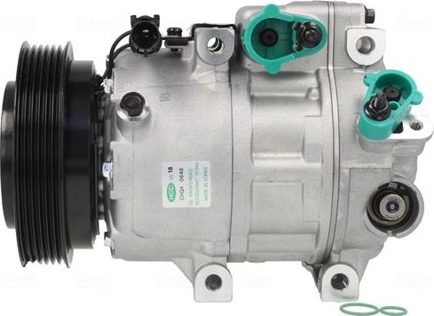 Компрессор кондиционера Nissens ** FIRST FIT ** для Hyundai Santa Fe II 2006-2012. Артикул 89298