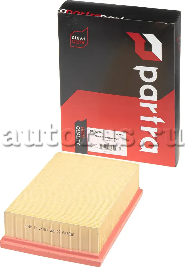 Фильтр воздушный (Partra). Артикул FA7050