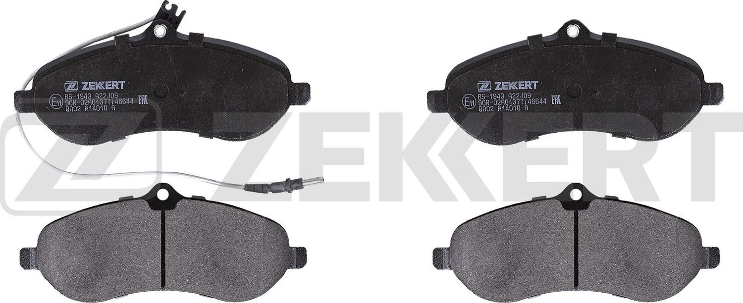 Тормозные колодки Zekkert. Артикул BS-1943