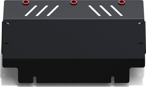 Защита АвтоБРОНЯ для радиатора Mitsubishi Pajero II 1991-1999. Артикул 111.04020.1