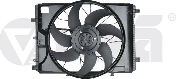 Вентилятор радиатора двигателя Vika. Артикул 91160901
