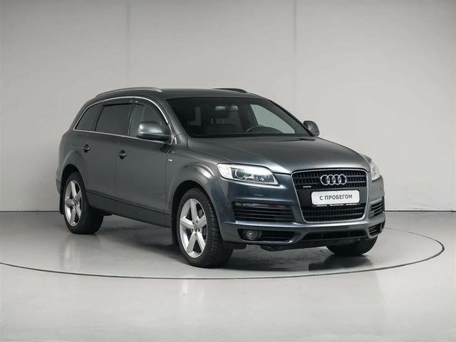 Дефлекторы V-Star для окон (с хром. молдингом) Audi Q7 I 2005-2014. Артикул CHR25053