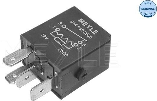 Реле бензонасоса (топливного насоса) Meyle Original. Артикул 014 830 0006
