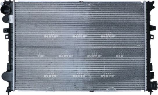 Радиатор охлаждения двигателя NRF (алюминий). Артикул 58958