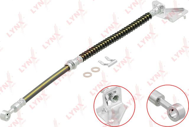 Тормозной шланг LYNXauto для Kia Sportage II 2004-2010. Артикул BL-4073