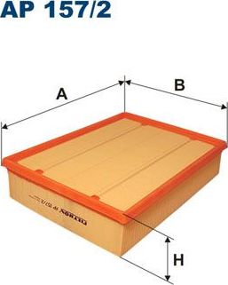 Воздушный фильтр Filtron. Артикул AP 157/2