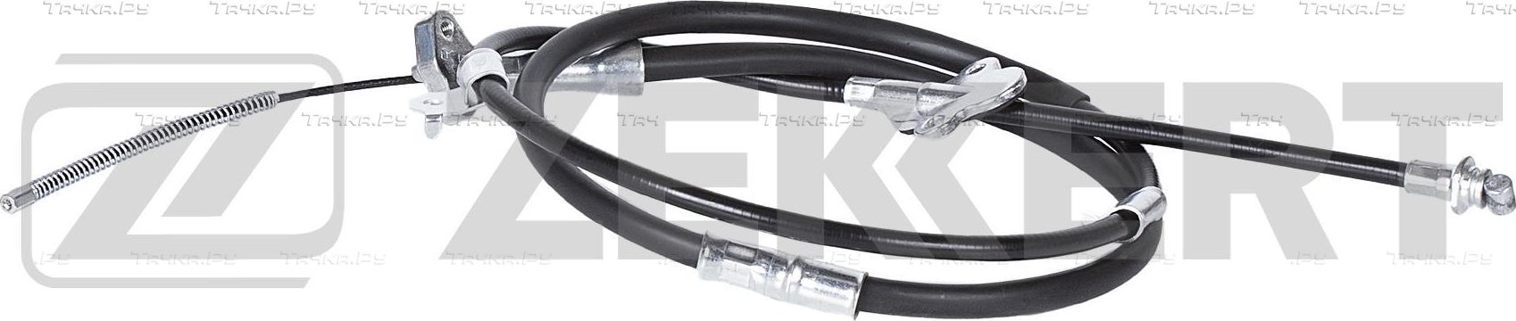 Трос ручника (тросик ручного тормоза) Zekkert. Артикул BZ-1290