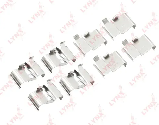 Ремкомплект для установки тормозных колодок дискового тормоза MITSUBISHI Pajero IV 07>  TOYOTA Land  (Lynxauto). Артикул bc-8173