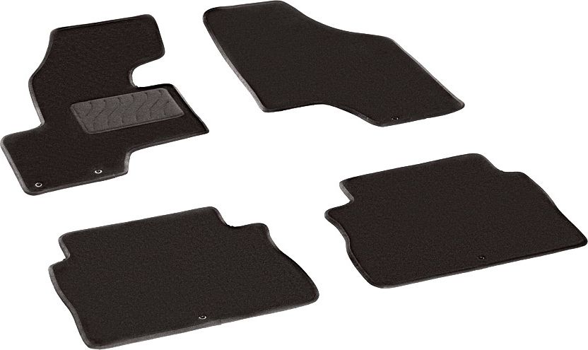 Коврики текстильные Seintex на нескользящей основе для салона Hyundai Santa Fe II 2010-2012. Артикул 83152