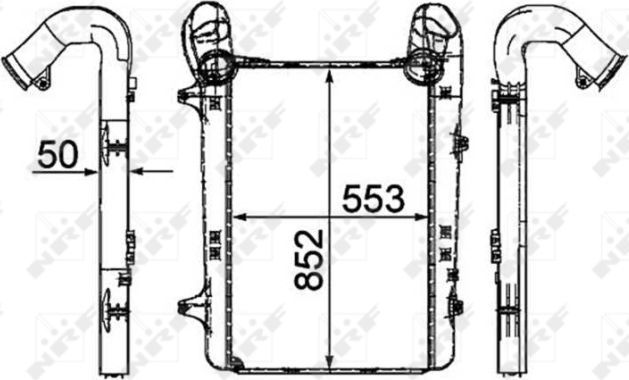 Интеркулер NRF. Артикул 30200