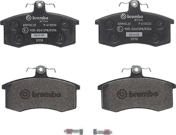 Тормозные колодки Brembo XTRA LINE. Артикул P 41 003X