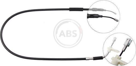 Трос ручника (тросик ручного тормоза) ABS задний правый для Mercedes-Benz A-Класс II (W169) 2004-2012. Артикул K19738