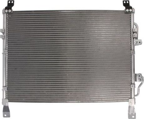 Радиатор кондиционера (конденсатор) Thermotec (алюминий) для SsangYong Rexton I 2004-2007. Артикул KTT110730