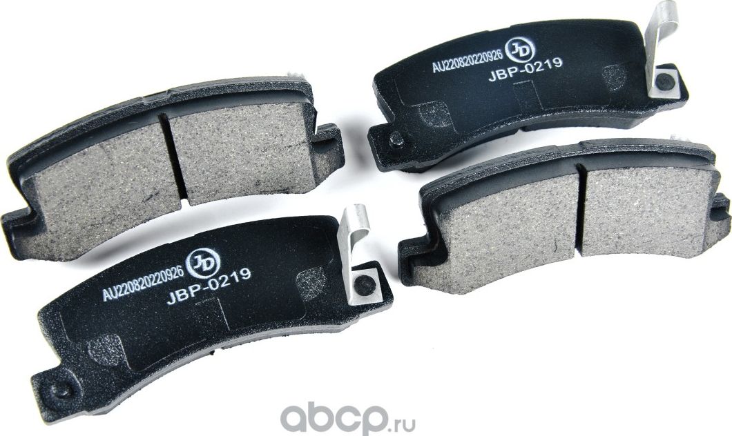 Колодки тормозные, задние D2053M (Just Drive). Артикул JBP0219