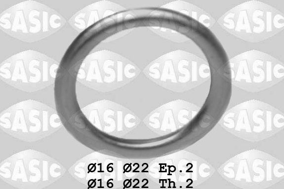 Прокладка маслянной пробки 16мм Sasic 1640020 анал Sasic (медь). Артикул 1640020