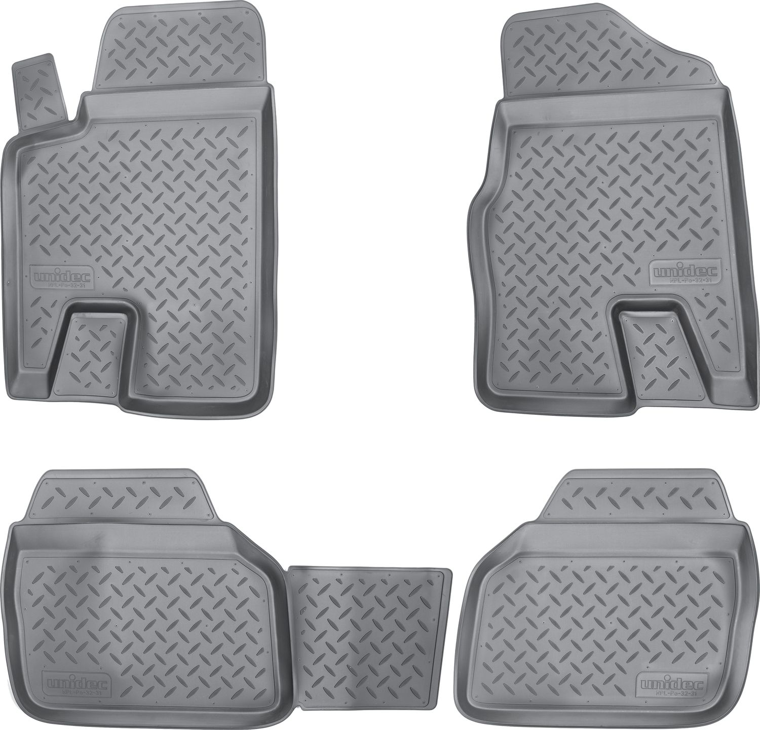 Коврики Норпласт для салона Iran Khodro Samand 2006-2026. Артикул NPL-Po-32-31