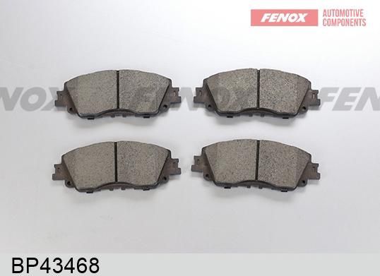 Тормозные колодки Fenox. Артикул BP43468
