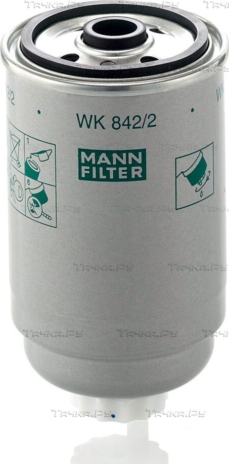 Топливный фильтр Mann-Filter для SEAT Ronda 1982-1986. Артикул WK 842/2