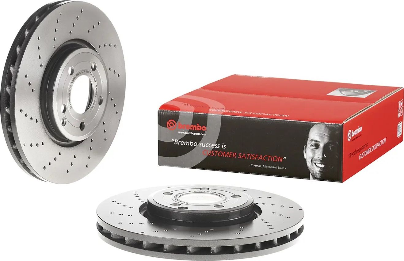 Тормозной диск Brembo PRIME LINE - UV Coated. Артикул 09.B742.51