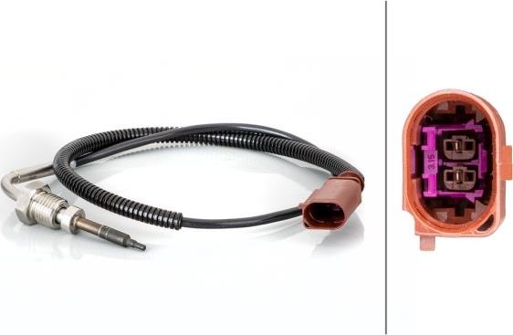 Датчик температуры выхлопных газов Hella. Артикул 6PT 014 494-781