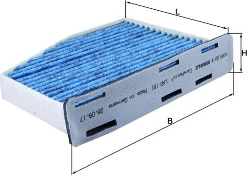 Салонный фильтр Mahle CareMetix®. Артикул LAO 181