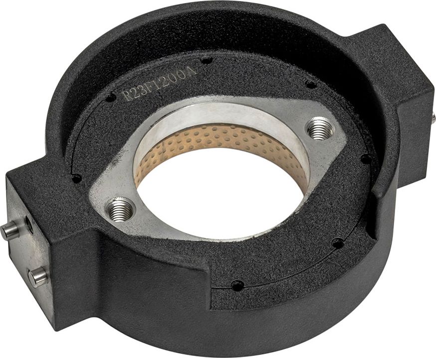 Станина (боковина) крепления мотора гидравлической лебёдки Runva HWX10000II. Артикул MBHWX10000II