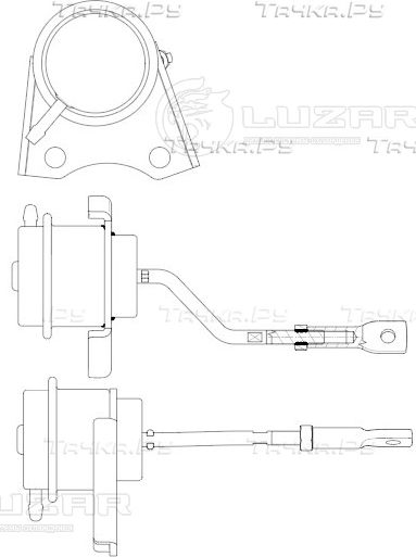 Актуатор (Luzar). Артикул LTC2022
