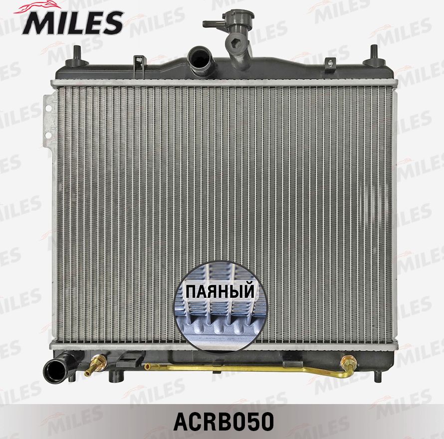 Радиатор охлаждения двигателя Miles (алюминий). Артикул ACRB050