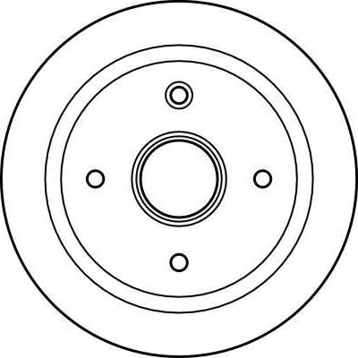 Тормозной барабан TRW. Артикул DB4302