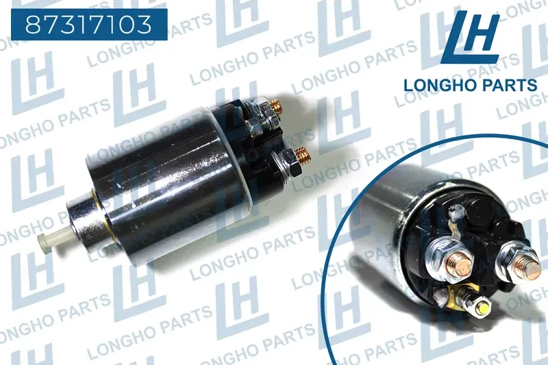 РЕЛЕ ВТЯГИВАЮЩЕЕ (СОЛИНОИД) 1.2 KW CHEVROLET EVANDA 2.0D , LACETTI 1.8 (Longho). Артикул 87317103