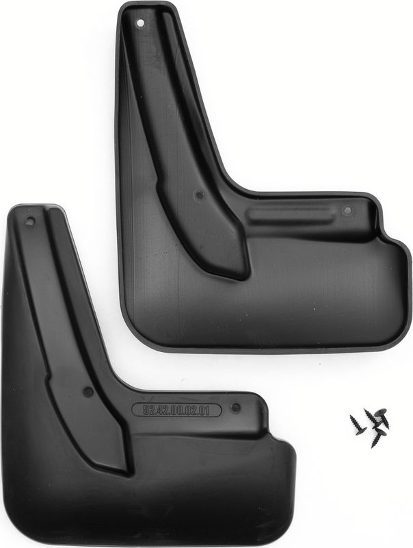 Брызговики Frosch (в коробке) задняя пара для Lada Largus Cross 2019-2026 в пакете. Артикул NLF.52.42.E12